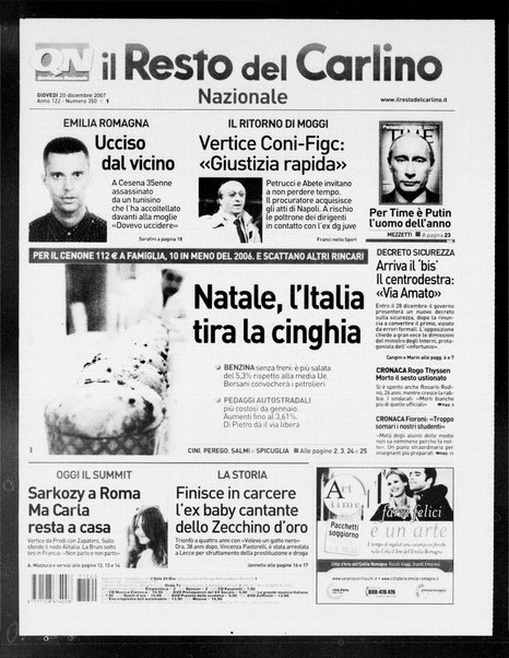 Il Resto del Carlino : giornale dell'Emilia